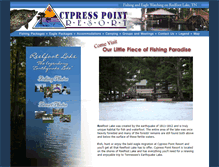 Tablet Screenshot of cypresspointresort.com